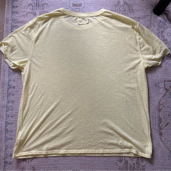 We the Free Nina Tee in Bright Yellow Size XS - Picture 5 of 5